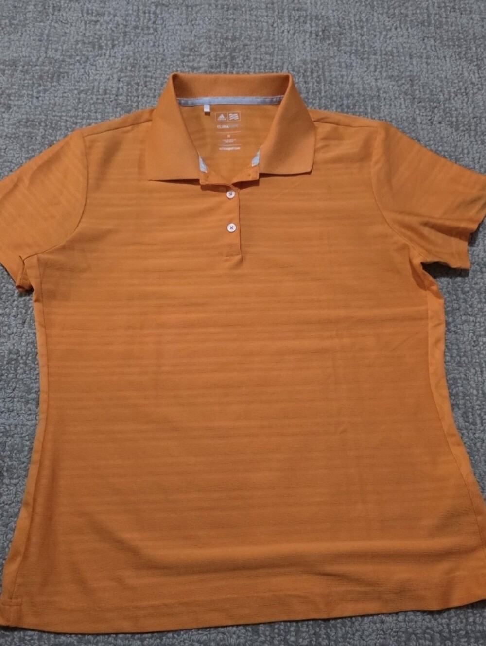 Adidas Orange Polo